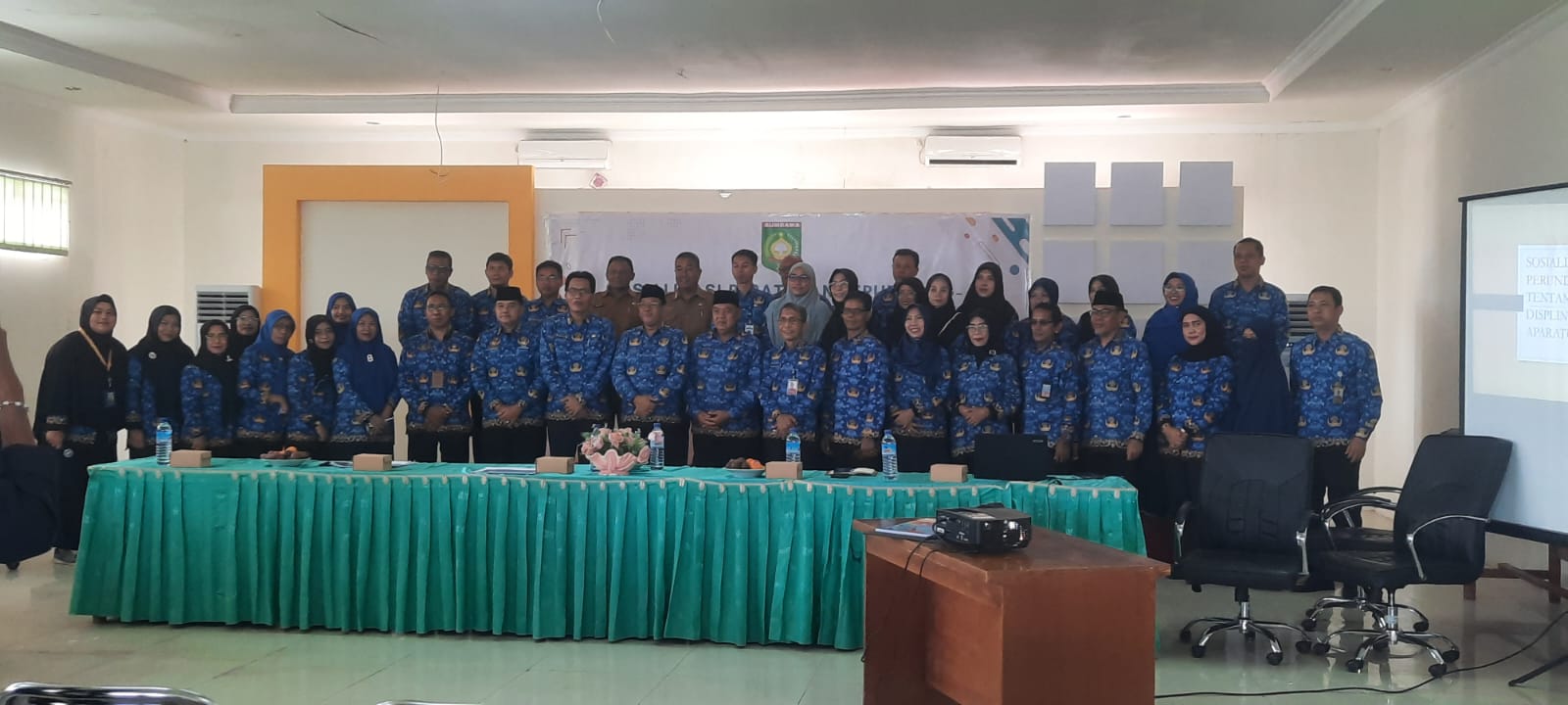 Sosialisasi Peraturan Perundang - Undangan tentang Disiplin Aparatur Sipil Negara Di Lingkungan Pemerintah Kabupaten Sumbawa Tahun 2024