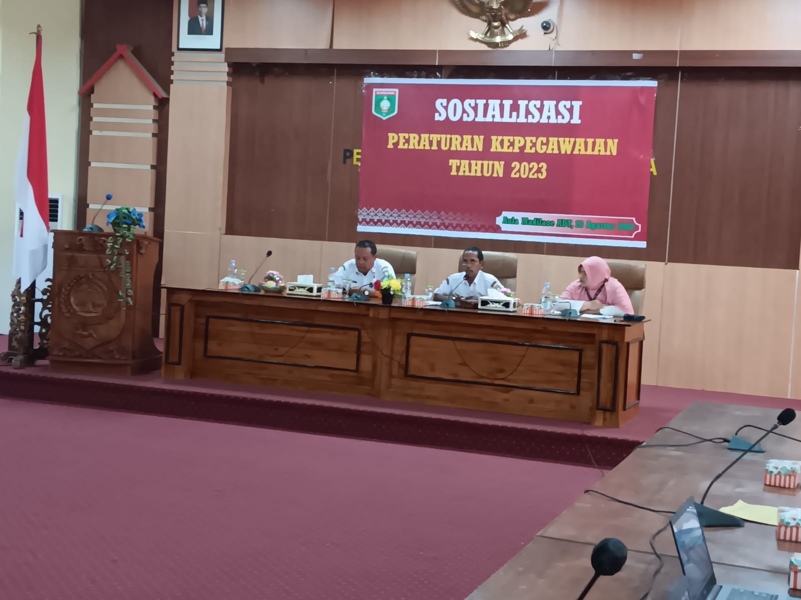 Sosialisasi Peraturan Kepegawaian 